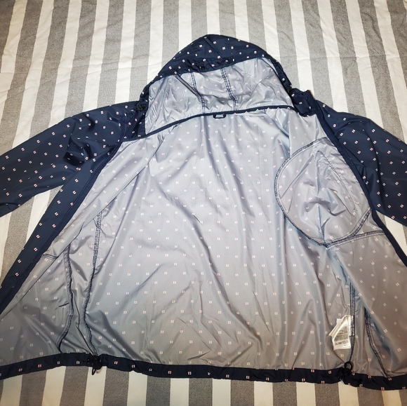 Mens DC Blue Windbreaker Zipup Jacket - Picture 6 of 7